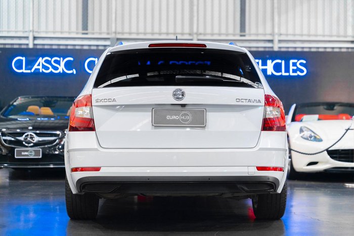 2020 SKODA Octavia Sport 110TSI NE MY20.5 Moon White