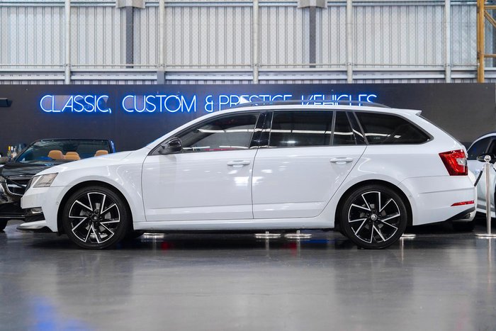 2020 SKODA Octavia Sport 110TSI NE MY20.5 Moon White