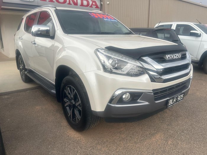 2021 Isuzu MU-X LS-T MY19 4X4 Dual Range Silky White