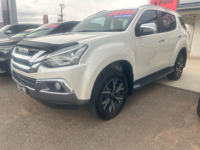 2021 Isuzu MU-X LS-T MY19 4X4 Dual Range Silky White