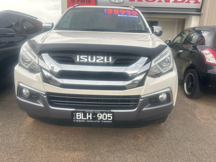 2021 Isuzu MU-X LS-T MY19 4X4 Dual Range Silky White