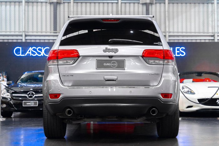 2017 Jeep Grand Cherokee Limited WK MY17 4X4 Dual Range Billet Silver