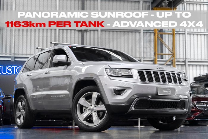 2017 Jeep Grand Cherokee Limited WK MY17 4X4 Dual Range Billet Silver