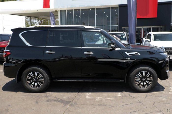 2026 Nissan Patrol Ti-L Y62 MY26 4X4 Dual Range Black Obsidian