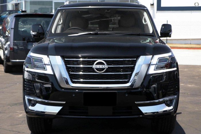 2026 Nissan Patrol Ti-L Y62 MY26 4X4 Dual Range Black Obsidian