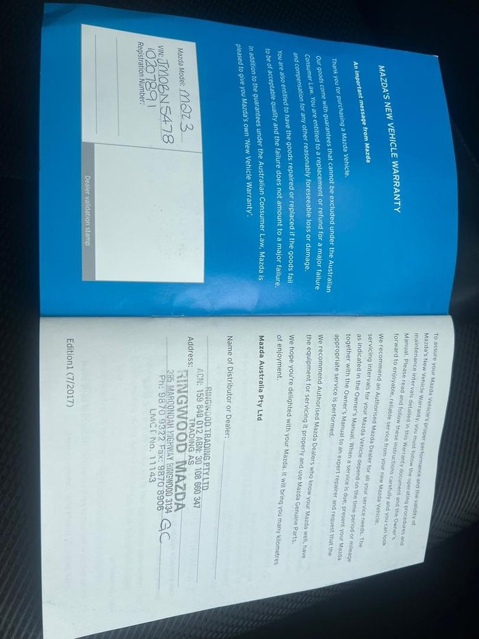 2018 Mazda 3 Neo Sport