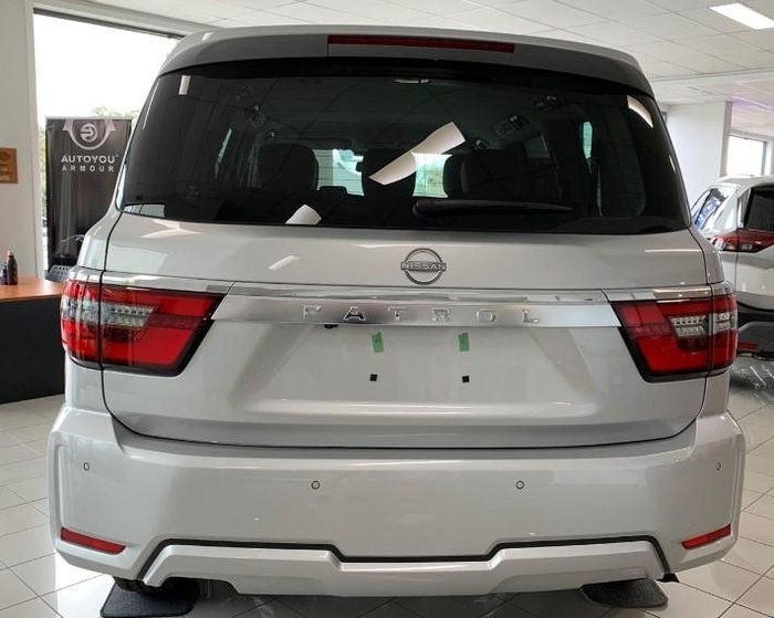2026 Nissan Patrol Ti Y62 MY26 4X4 Dual Range Brilliant Silver