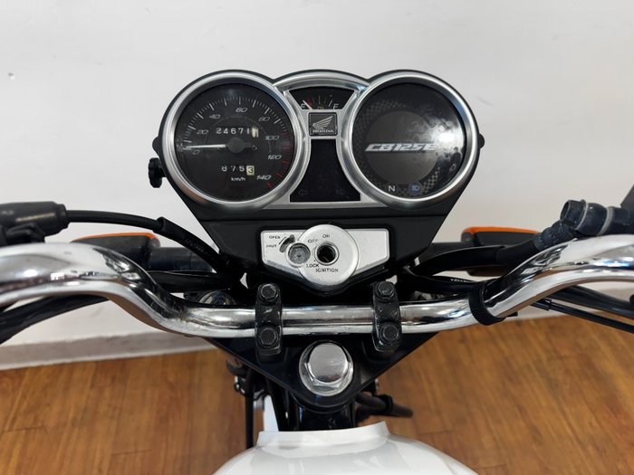 2020 Honda CB125E WHITE