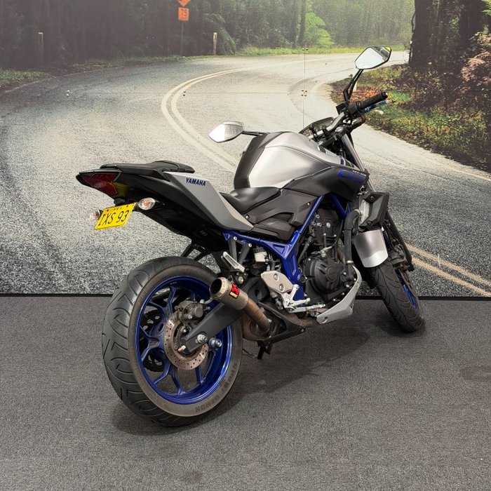 2016 Yamaha MT-03 (MT03LA) (ABS) Silver