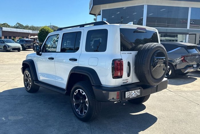 2026 GWM Tank 300 Ultra Hi4-T PHEV P01 4X4 Dual Range Pearl White (9F01)