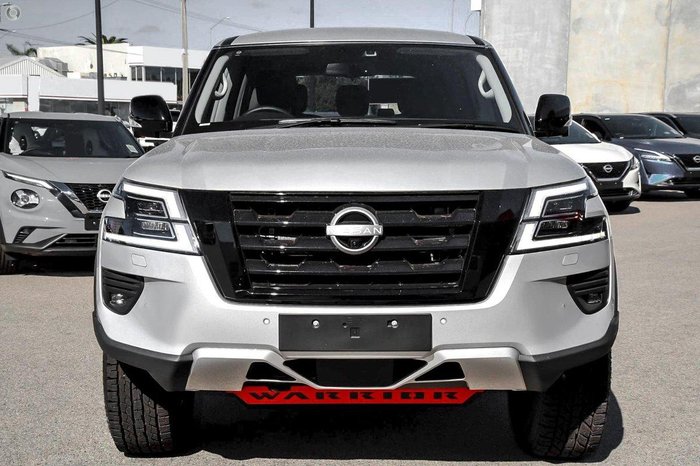 2026 Nissan Patrol Warrior Y62 MY26 4X4 Dual Range Brilliant Silver