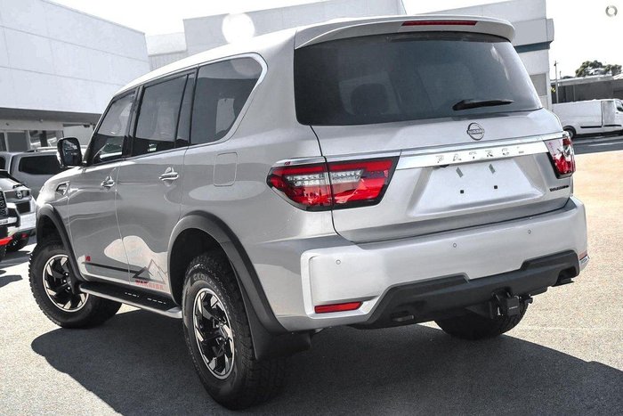 2026 Nissan Patrol Warrior Y62 MY26 4X4 Dual Range Brilliant Silver
