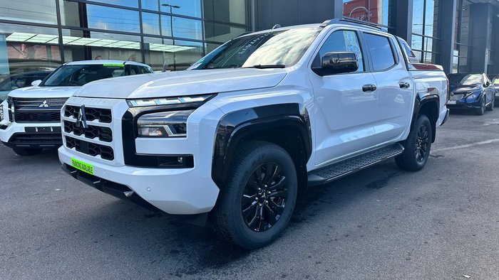 2025 Mitsubishi Triton GSR MV MY25 4X4 Dual Range White Diamond