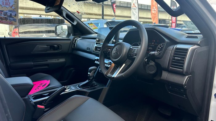 2025 Mitsubishi Triton GSR MV MY25 4X4 Dual Range White Diamond