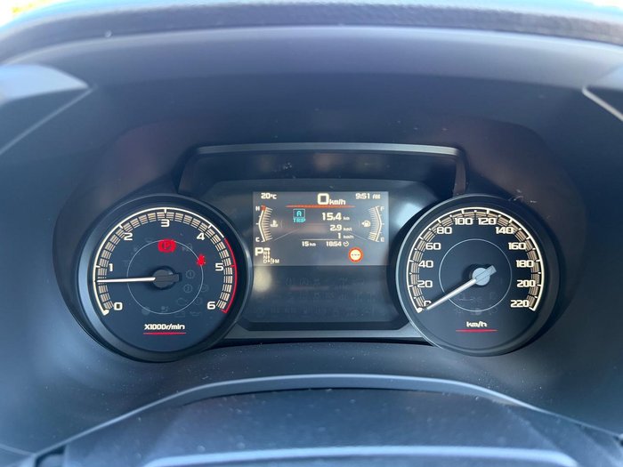 2025 Isuzu D-MAX SX MY24 4X4 Dual Range Mineral White