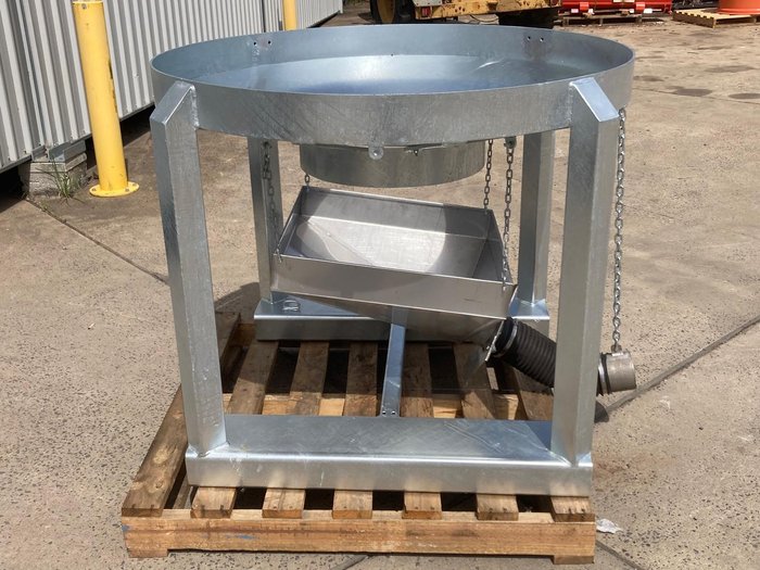 Woodlands Road Engineering 1 Tonne Bulka Bag Hopper