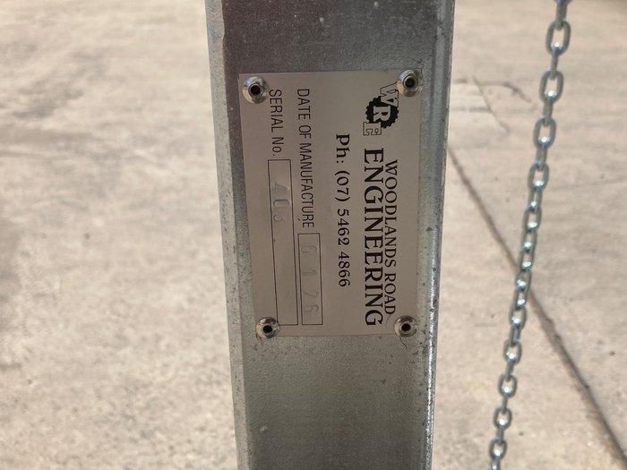 Woodlands Road Engineering 1 Tonne Bulka Bag Hopper