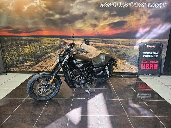 2015 HARLEY-DAVIDSON STREET 500 (LAMS) BLACK