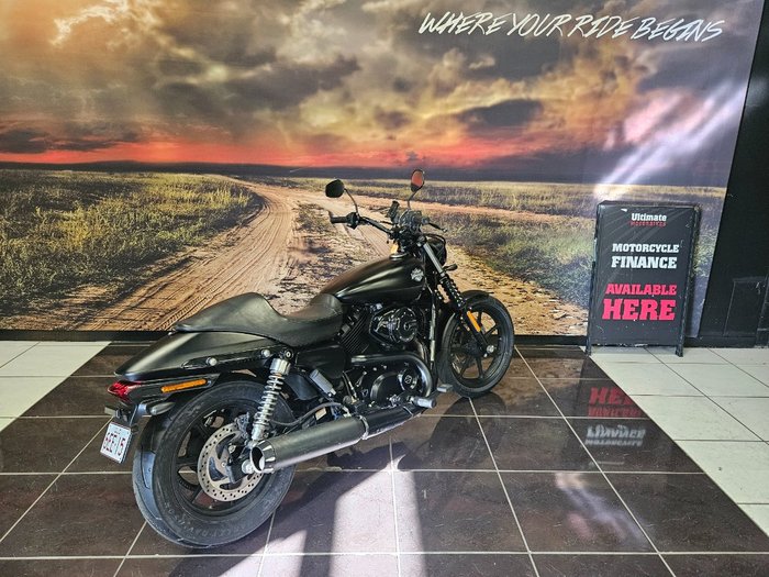 2015 HARLEY-DAVIDSON STREET 500 (LAMS) BLACK