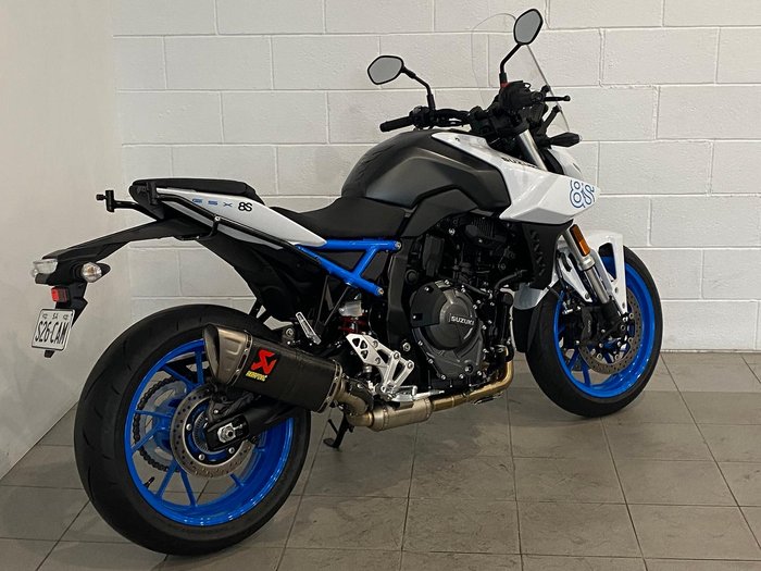 2023 Suzuki GSX-8S GSX-S White