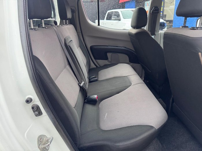 2013 Mitsubishi Triton GLX MN MY14 4X4 Dual Range White