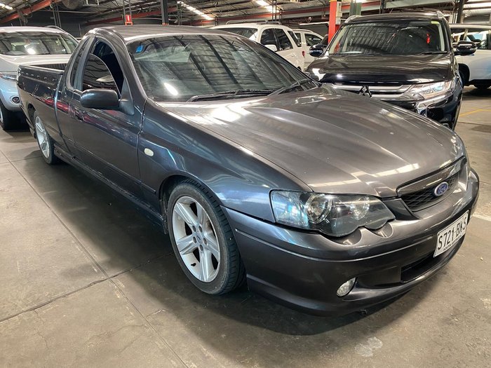 2004 Ford Falcon Ute XLS BA Mercury Silver