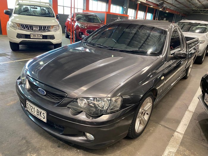 2004 Ford Falcon Ute XLS BA Mercury Silver
