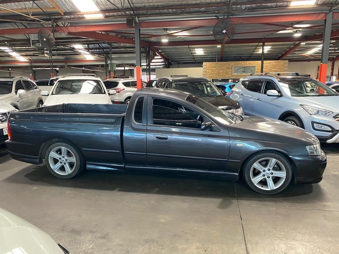 2004 Ford Falcon Ute XLS BA Mercury Silver
