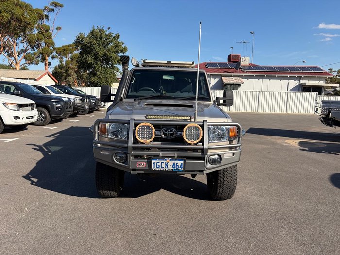 2016 Toyota Landcruiser GXL VDJ79R 4X4 Dual Range Vintage Gold