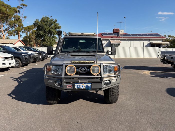 2016 Toyota Landcruiser GXL VDJ79R 4X4 Dual Range Vintage Gold