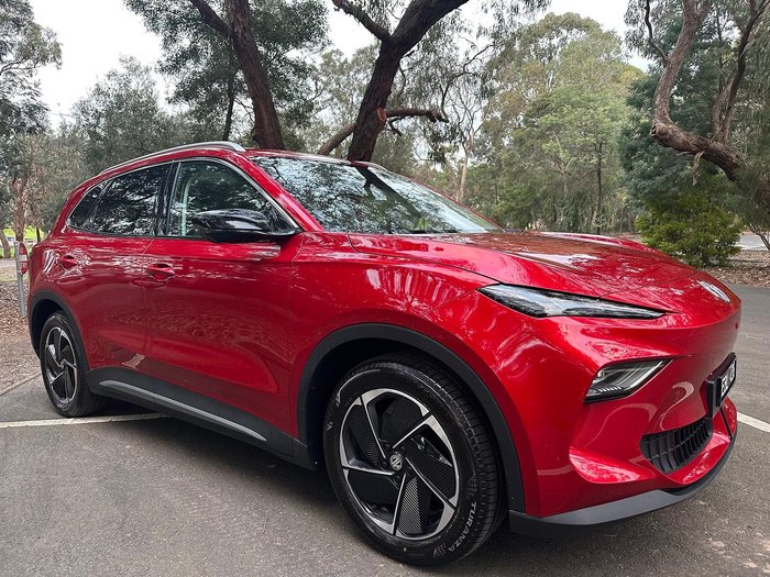 2025 MG MGS5 EV Essence 62 ZS3EM MY25 Diamond Red