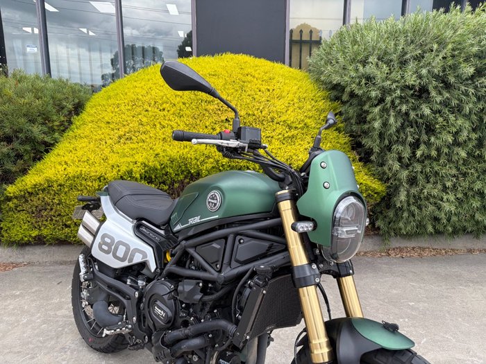 2022 Benelli LEONCINO 800 TRAIL FOREST GREEN