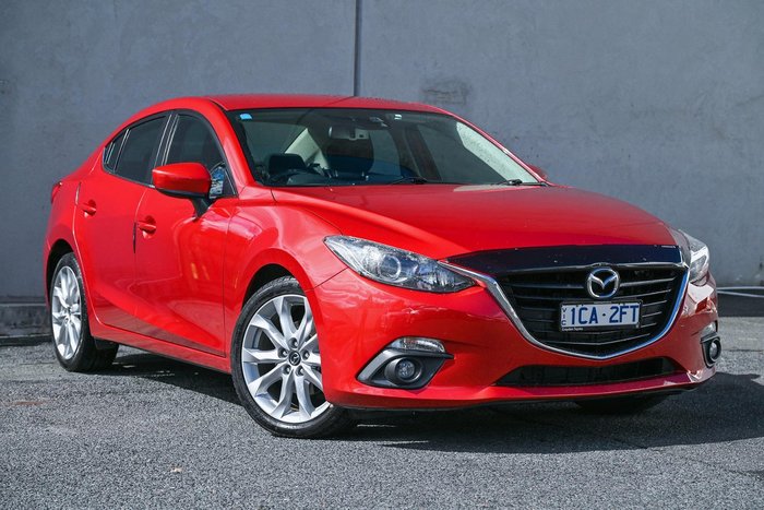 2014 Mazda 3 SP25 BM Series Soul Red