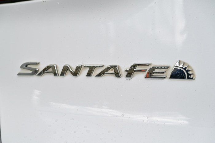 2018 Hyundai Santa Fe Elite TM MY19 4X4 On Demand White Cream