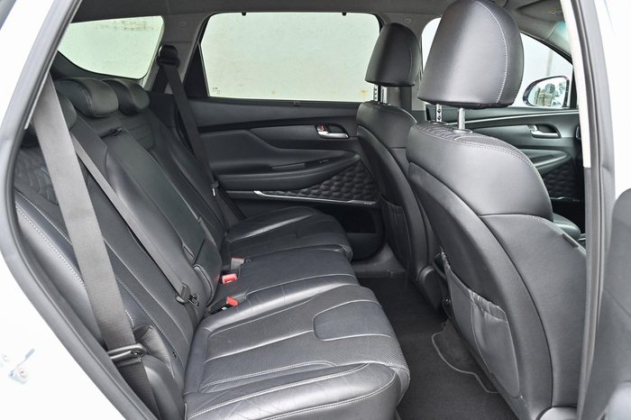 2018 Hyundai Santa Fe Elite TM MY19 4X4 On Demand White Cream