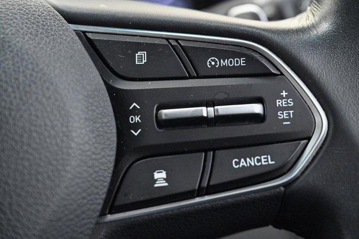 2018 Hyundai Santa Fe Elite TM MY19 4X4 On Demand White Cream