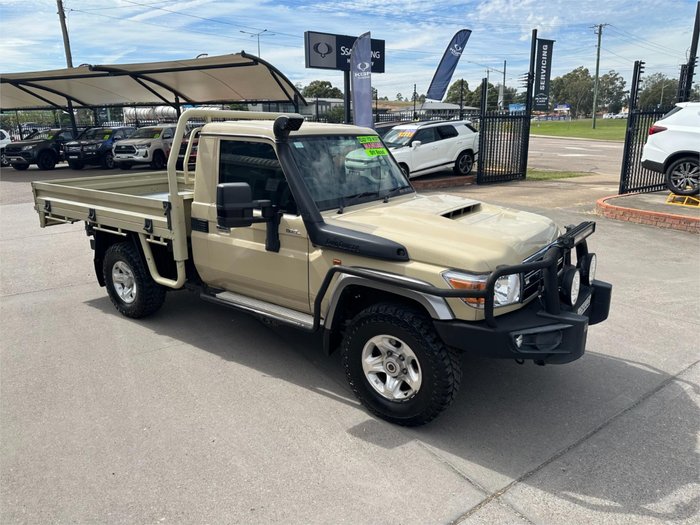 2020 TOYOTA LANDCRUISER GXL (4x4) VDJ76R Sandy Taupe