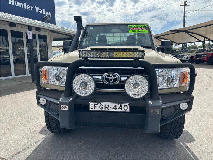 2020 TOYOTA LANDCRUISER GXL (4x4) VDJ76R Sandy Taupe