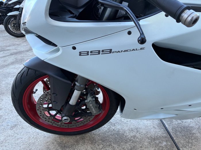 2015 DUCATI 899 PANIGALE White