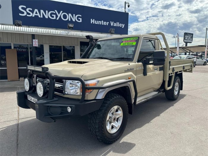 2020 Toyota Landcruiser GXL VDJ79R 4X4 Dual Range Sandy Taupe