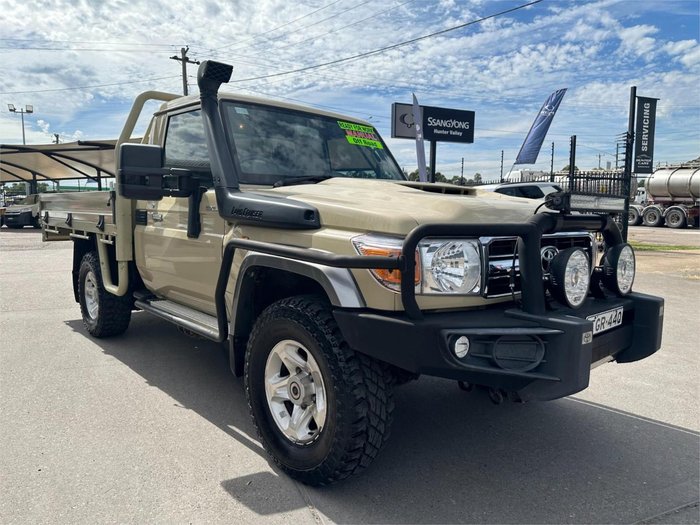 2020 Toyota Landcruiser GXL VDJ79R 4X4 Dual Range Sandy Taupe