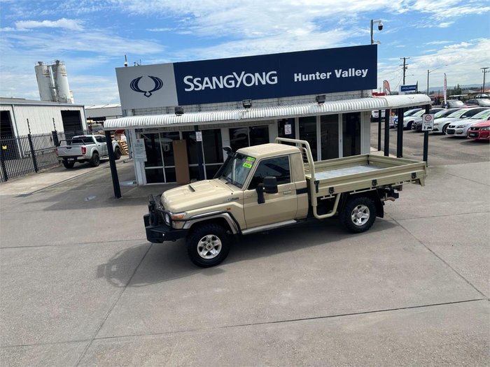 2020 Toyota Landcruiser GXL VDJ79R 4X4 Dual Range Sandy Taupe