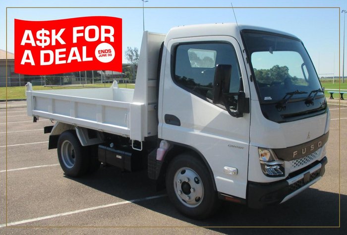 2025 Fuso Canter 615 Tipper White