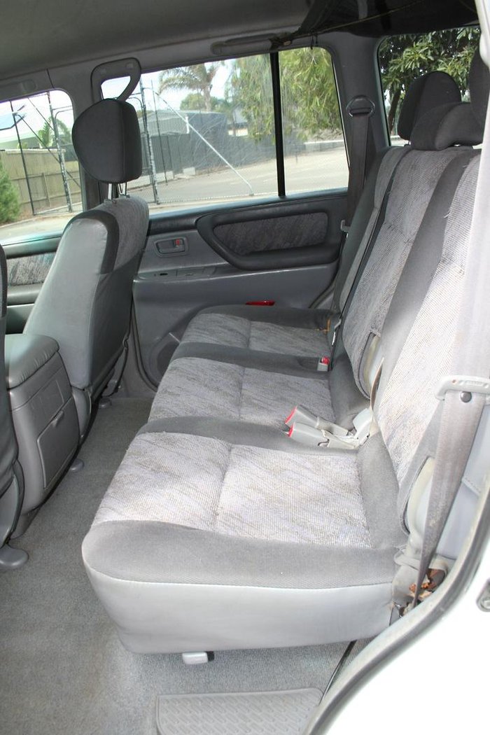 2000 Toyota Landcruiser GXL FZJ105R Glacier White