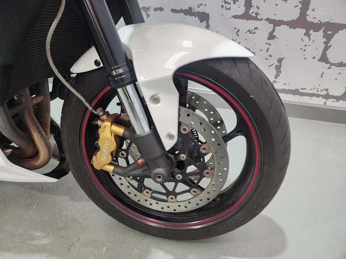 2016 Triumph Street Triple R ABS Street Triple White