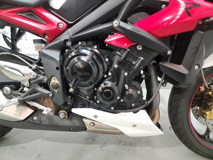 2016 Triumph Street Triple R ABS Street Triple White