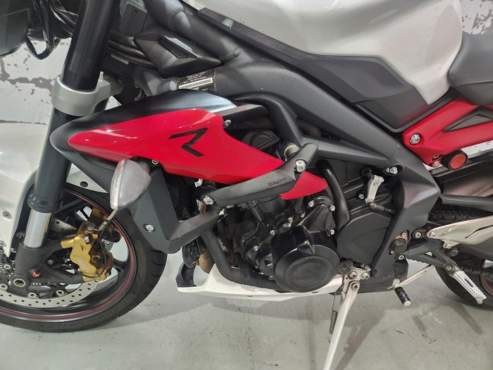 2016 Triumph Street Triple R ABS Street Triple White