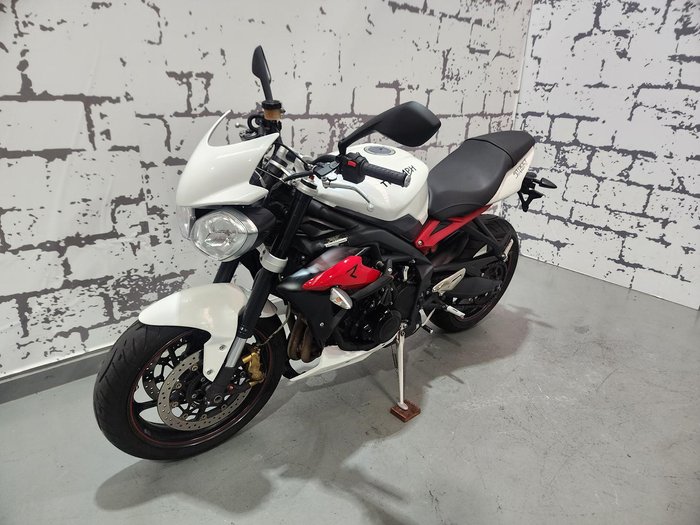 2016 Triumph Street Triple R ABS Street Triple White