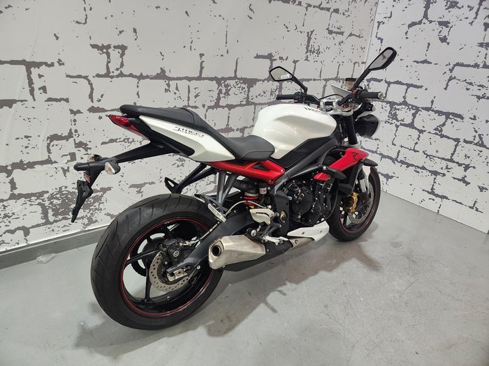 2016 Triumph Street Triple R ABS Street Triple White