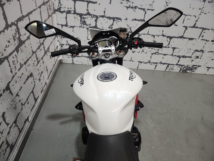 2016 Triumph Street Triple R ABS Street Triple White